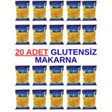Glutensiz Boru Makarna 20 Adet
