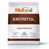 Glutensiz Eritritol Doğal Kalorisiz Tatlandırıcı - 250 Gr