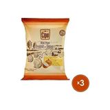 Glutensiz Fabrika Çipo 60 G x 3 Paket Peynir ve Soğan Aromalı Pirinç Patlağı Glütensiz Vegan Atıştırmalık
