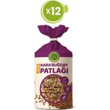 Glutensiz Fabrika Karabuğday Patlağı 100 g x 12 Paket (Glütensiz & Vegan) - 1,2 kg