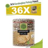 Glutensiz Fabrika Karabuğday Patlağı 36'lı Paket Avantajlı Gıda Paketi (Glütensiz & Vegan) - 3,2 kg