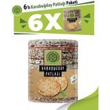 Glutensiz Fabrika Karabuğday Patlağı Sade 88 g x 6 Paket (Glütensiz & Vegan) - 528 gr