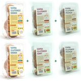 Glutensiz Fırsat Seti Ekmek + Simit + Poğaça (2'şer Paket) - 250 gr