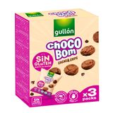 Glutensiz Kakaolu Çikolata Parçacıklı Bisküvi