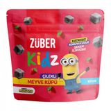 Glutensiz Kidz Meyve Küpü - Çilekli - Rafine Şekersiz - Züber