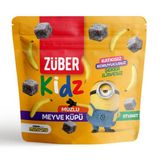 Glutensiz Kidz Meyve Küpü - Muzlu - Rafine Şekersiz - Züber