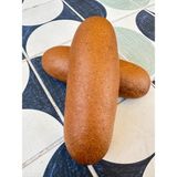 Glütensiz Sandviç Ekmeği - Hotdog ( Laktozsuz - Vegan ) (4 Adet x 80GR) Rolla Gluten Free