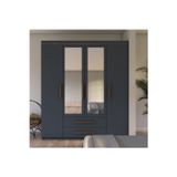 Gm 0815 Nisa Delüx 4 Kapılı 2 Çekmeceli Aynalı Gardrop