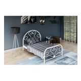 GM 118 BABY TEK KİŞİLİK METAL KARYOLA 90X190 BEYAZ