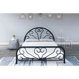 Gm 300 Baby Siyah Çift Kişilik Metal Karyola 160x200