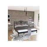 GM 301 GOLD DUBLEX METAL KARYOLA SİYAH 160X200