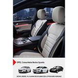 Gm Design Alcantara Serisi Lüks Oto Koltuk Kılıfı - (Opel Corsa-Astra-Vectra Uyumlu) - Bej