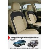 GM-DESIGN Mocha Taytüyü Oto Koltuk Kılıfı (TOFAŞ Kartal-Şahin-Doğan-Serçe-Tempra Uyumlu)