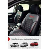 Gm Design Premium Serisi Lüks Keten Oto Koltuk Kılıfı (Opel Corsa-Astra-Vectra Uyumlu) - Siyah