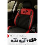 Gm Design Thor Tay Tüyü Oto Koltuk Kılıfı (Opel-Corsa-Astra-Vecta Uyumlu) - Kırmızı