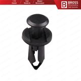 GM Ford için 10 Adet İtme Tipli Klips 11561878, F3LY-14570-B