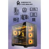 GM Game Master F7 Lite Argb RTX3050 Intel I3-12100F Cpu 16GB Ram 512GB M.2 SSD RTX3050 6gb 7x Argb Fanlı Gaming Pc - Siyah