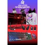 GM Game Master Full Sistem Set Hydra 3050 Ryzen 5 5500 Cpu 16GB 3200MHZ Ram 512GB Nvme M.2 SSD RTX3050 27" 165hz Monitör Beyaz Gaming Pc - 27 inç