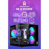 GM Game Master Gm-X1 Intel I3-12100F 16GB Ram 512GB M.2 RTX3050 6gb 96 Bit Rgb Mini Akvaryum Siyah Gaming Kasa - Yok