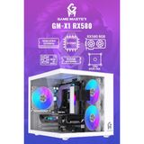 GM Game Master Gm-X1 Intel I3-12100F 16GB Ram 512GB M.2 RX580 8gb 256 Bit Ekran Kartlı Rgb Mini Akvaryum Beyaz Gaming Kasa - Yok
