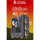 GM Game Master R14 3050 I5-11400F Cpu 16GB Ddr4 Ram 512GB M.2 SSD RTX3050 6gb Gaming Pc Kasa - Siyah - Yok