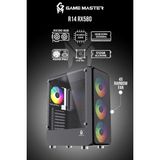 GM Game Master R14 Rx 580 8gb R5 5600 Atx Hazır Gaming Pc 16GB Ram 512GB M2 SSD Siyah Oyuncu Kasa - Monitör Yok