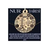 GM SİLVER Nur Dairesi Bakır Kolye