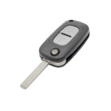GMA KEYS Clio 3 Sustalı 2 Buton Araba Kumanda Boş Kap Otomobil Anahtar Kabı 1.ci Kalite
