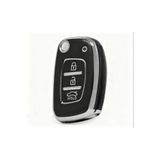 GMA KEYS Hyundai Bayon I10 I20 Ix35 Elantra Tucson Anahtar Kılıfı Sustalı Model Siyah Gümüş Silver Renk