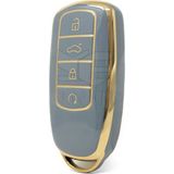 Gma Keys Lüx Chery Tiggo 8 Pro Omoda 5 Tiggo 7 Avantgarde Nano Anahtar Kılıfı Gri Gold Renk