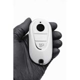 GMA KEYS Lüx Mercedes C S Sınıf W206 W223 S350 C260 C300 Nano Anahtar Kılıfı Beyaz Gümüş Renk