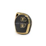 GMA KEYS Lüx Suzuki Alto Swift Baleno Sx4 Grand Vitara Jimny 2 Buton Nano Anahtar Kılıfı Siyah Gold Renk