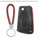 Gma Keys Lüx Toyota Corolla Auris Yaris Verso Avensis Aygo Hilüx 3 Buton Sustalı Deri Anahtar Koruma Kılıfı