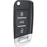 Gma Keys Universal Yeni Sustalı 3 Butonlu Akıllı Kodlanabilir Oto Kumanda Golf Tipi (433 Mhz)
