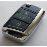 Gma Keys Volkswagen Golf 7 Uyumlu Sustalı Kumanda Kabı Anahtar Kabı 3 Buton HU66 Uçlu