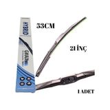 Gmax 53cm Hibrit Silecek 21 Inch İnç Tüm Araçlara Uyumlu Üniversal Aerodinamik Hybrid Oto Cam Sileceği Kutulu