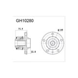Gmb GH10280 GH10280 On-Porya Arka Teker 5 Bijon Absli Transporter T5