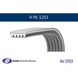 GMB GPK 4PK1253 Kanallı Kayış