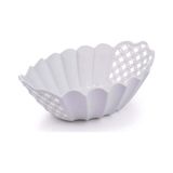 GMB Nazen K-49 12 Adet Termoset Kırılmaz 21x32 cm Oval Ekmek Sepeti