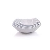Gmb Nazen K-57 Termoset Kırılmaz-17 Cm Square Kase 48 Adet Beyaz
