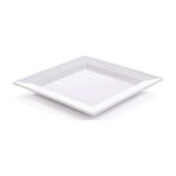GMB Nazen K-62 21 cm 18 Adet Termoset Kırılmaz Quadro Servis Tabağı