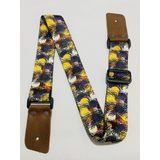 GMC MUSIC STORE Guitar Strap Hakiki Deri Uçlu Gitar Askısı