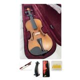 GMC MUSIC STORE Vivaldi 4/4 Tam Boy Keman ( yastık , reçine , yay , taşıma çantası ) 1414