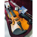 GMC MUSIC STORE Vivaldi Vl904 4/4 Keman Full Seti ! (YASTIK,SUSTURUCU,YEDEK TEL,KEMAN KLAVYE STİCKER,AKORT ALETİ)
