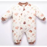 GMG Collection Baby 2 Tog Elyaflı Uyku Tulumu 4y, 5y, 6yaş Kız-Erkek-Unisex Modeller. - Kahverengi - 6 Yaş