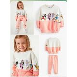GMG Collection Baby Çocuk Mickey Mouse Baskılı Alt Üst Ikili Takımı - 5 - 6 Yaş - Pembe