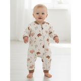 GMG Collection Baby Unısex 4/6 Yaş Büyük Renkli Elyaflı Uyku Tulumu 2 Tog - Kahverengi - 4 Yaş