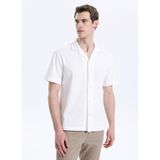 GMG FIRENZE Apaş Regular Fit Gömlek, 2XL, 5003368353, Ekru, Erkek