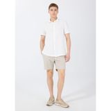 Gmg Fırenze Bej Erkek Slim Fit Şort GU25MSS09023
