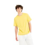 GMG FIRENZE Bisiklet Yaka Baskılı%100 Pamuk Oversize T-Shirt, M, 5003163351, Sarı, Erkek
